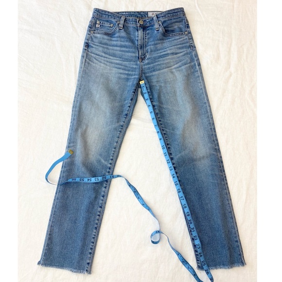 AG Isabella High Rise Straight Crop Jeans - Picture 4 of 16